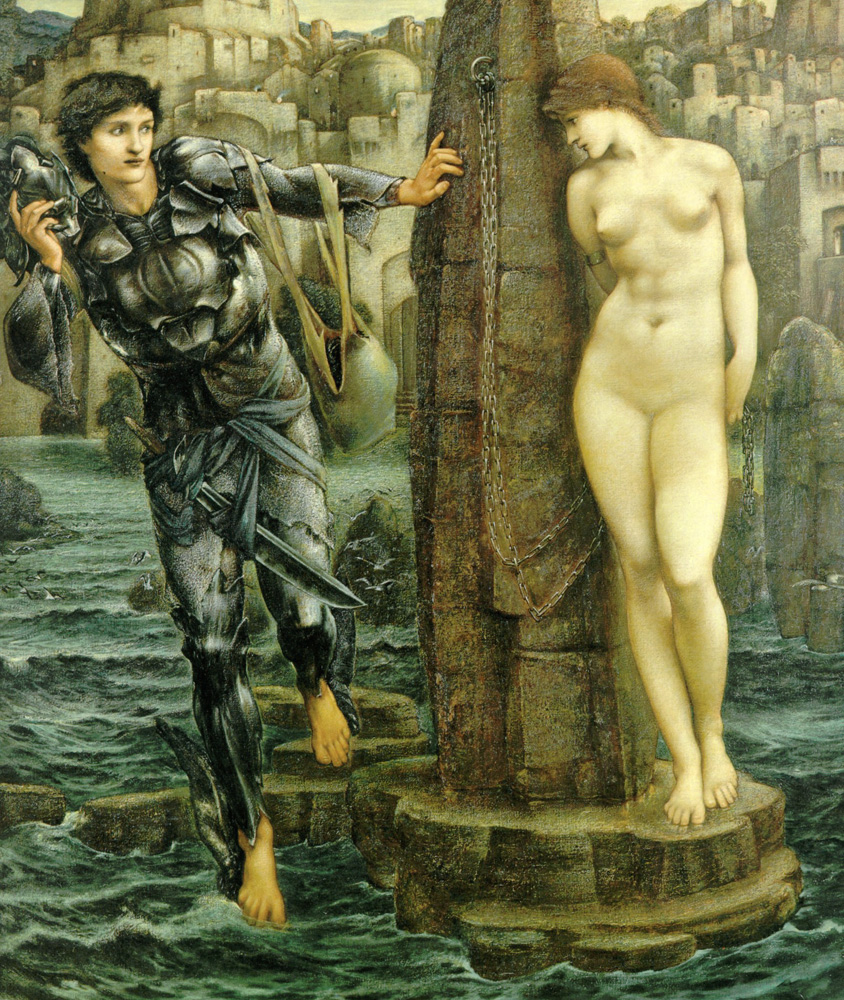 Andromeda and Perseus, by Burne