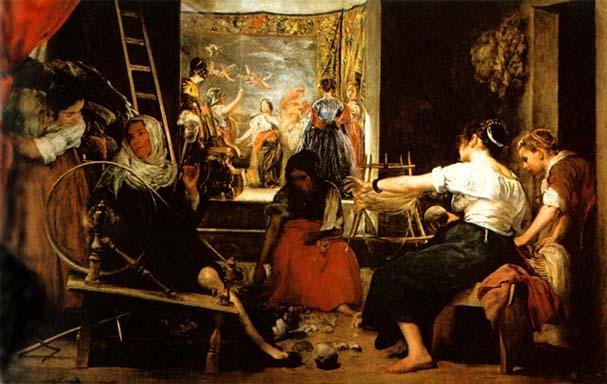 The Fable of Arachne, by Diego Velasquez