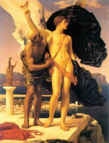 Icarus and Daedalus, by Frederic Lord Leighton