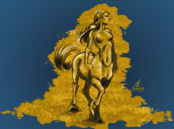 Centaur Woman, by Jill Johansen