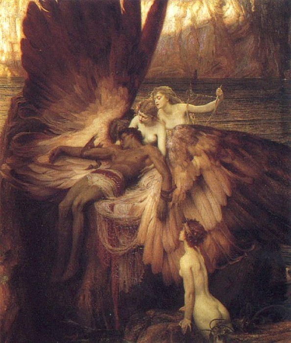 Lament for Icarus, by Herbert Draper