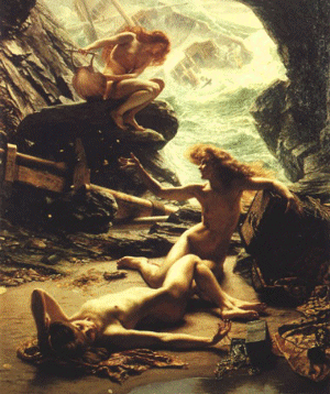 Cave of the Storm Nymphs, by Sir Edward John Poynter