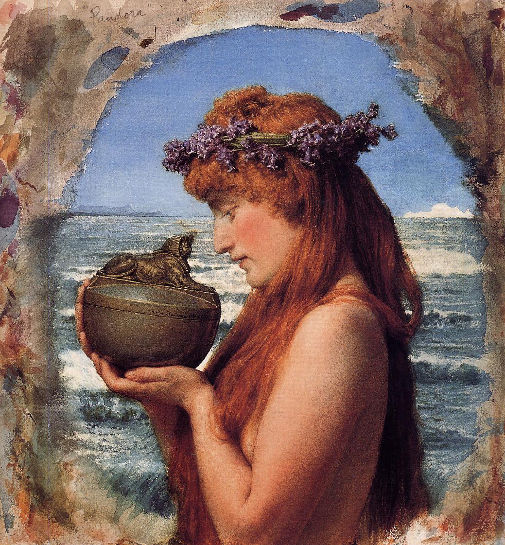 Pandora, by Alma-Tadema