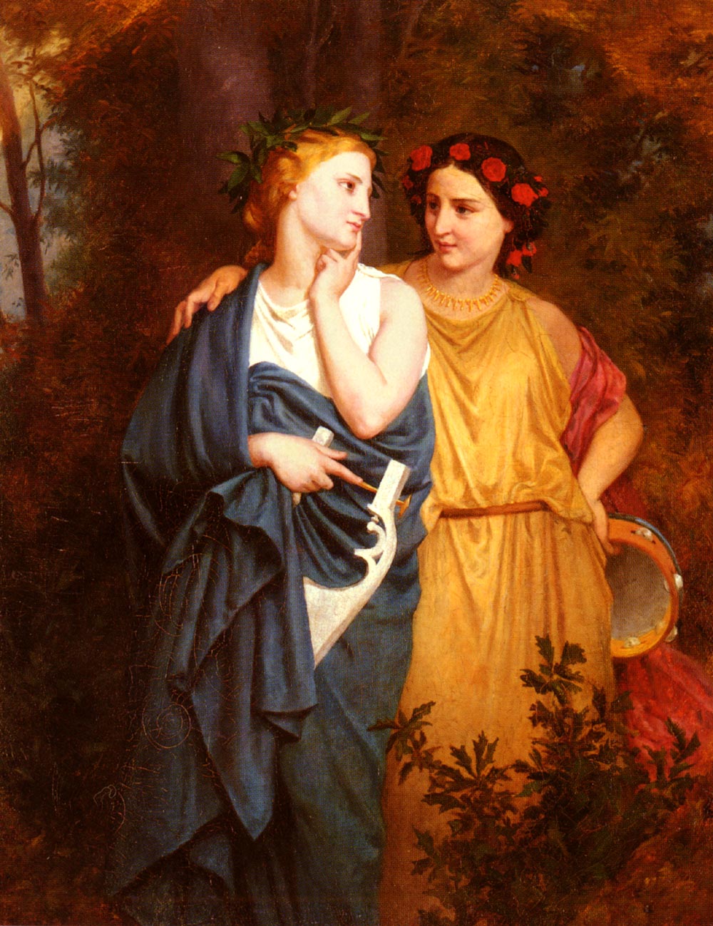 Philomela and Procne, by Elizabeth Gardener Bouguereau