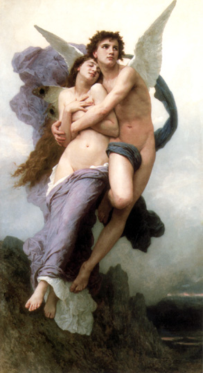 The Abduction of Psyche, by William Adolphe Bouguereau