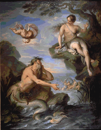 Scylla and Glaucus, by Dumont