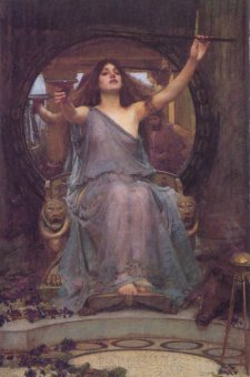 Circe Handing the Cup to Ulysses, by John William Waterhouse